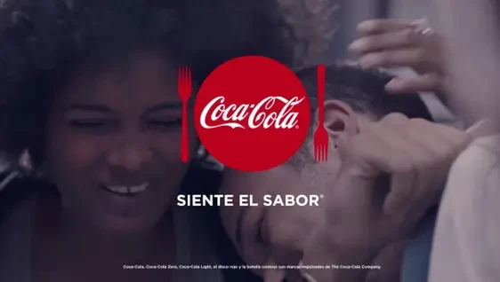 Modelo AIDA en anuncio de Coca Cola