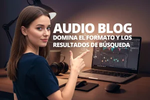 Lee más sobre el artículo Audio blog: domina el formato y los resultados de búsqueda