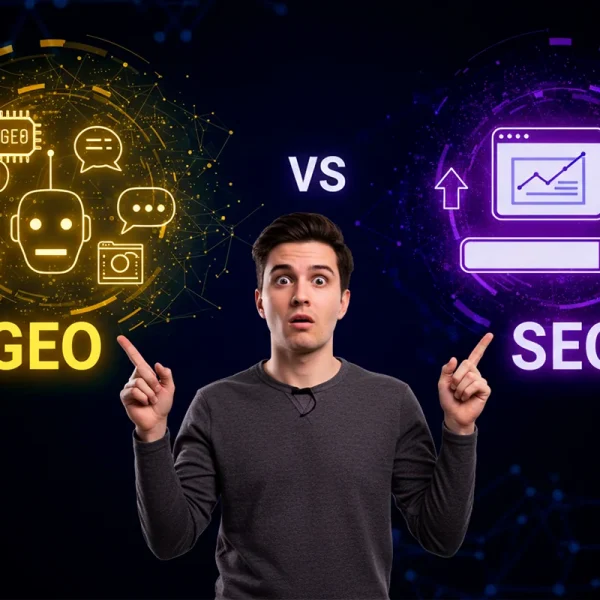 GEO vs. SEO: elige la estrategia ideal con IA | WeAreContent